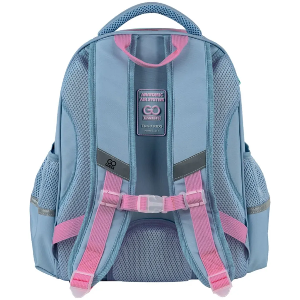Ортопедический рюкзак полукаркасный GoPack Education Girl Power 165M, серый Ортопедический рюкзак полукаркасный GoPack Education Girl Power 165M, серый