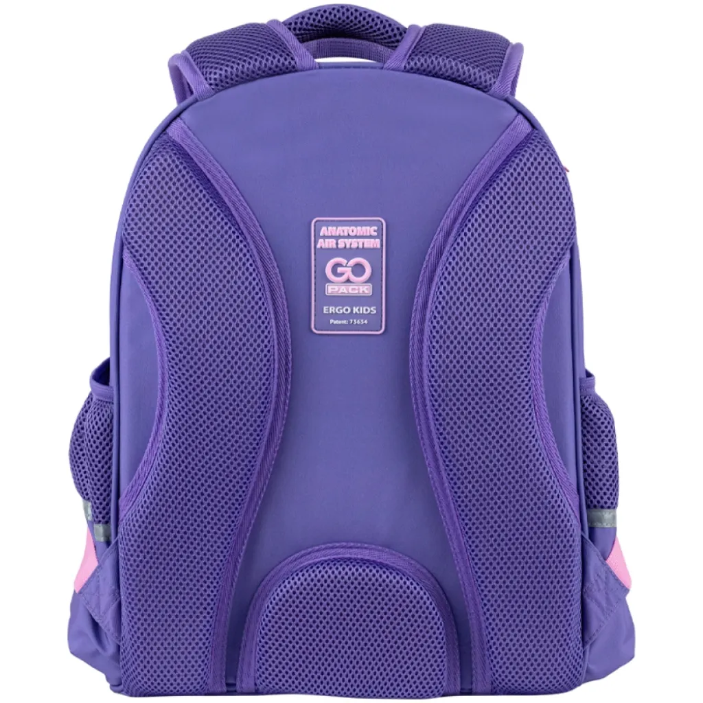 Ортопедичний рюкзак напівкаркасний GoPack Education Glowing 165M, фіолетовий Ортопедичний рюкзак напівкаркасний GoPack Education Glowing 165M, фіолетовий