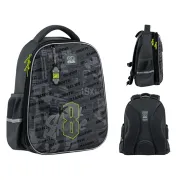 Ортопедичний рюкзак напівкаркасний GoPack Education Skate 165M, сірий Ортопедичний рюкзак напівкаркасний GoPack Education Skate 165M, сірий