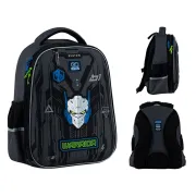 Ортопедичний рюкзак напівкаркасний GoPack Education Warrior 165M, сірий Ортопедичний рюкзак напівкаркасний GoPack Education Warrior 165M, сірий