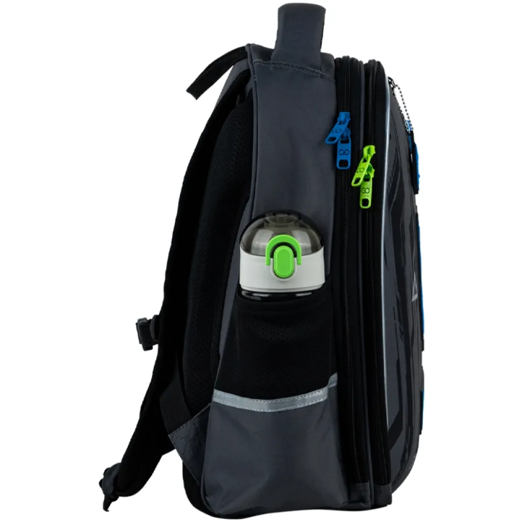 Ортопедический рюкзак полукаркасный GoPack Education Warrior 165M, серый Ортопедический рюкзак полукаркасный GoPack Education Warrior 165M, серый