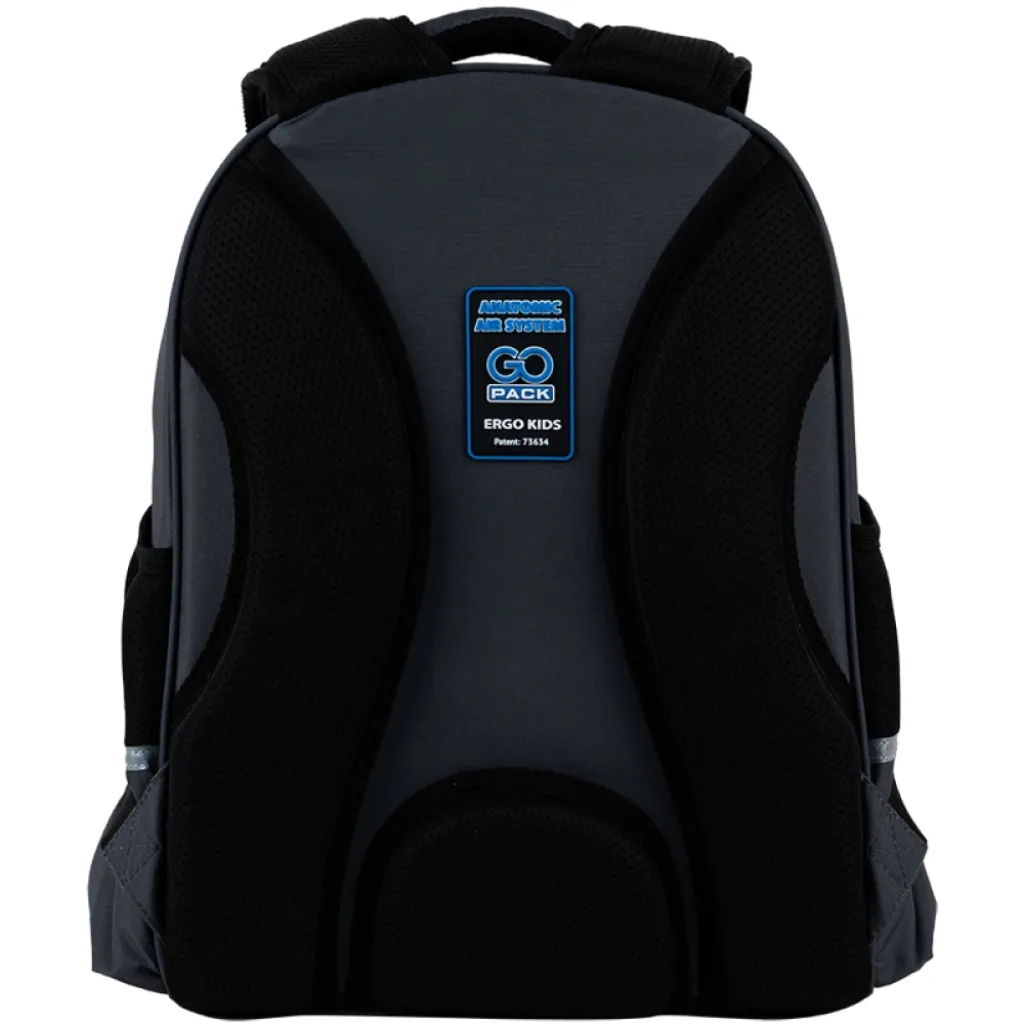 Ортопедический рюкзак полукаркасный GoPack Education Warrior 165M, серый Ортопедический рюкзак полукаркасный GoPack Education Warrior 165M, серый