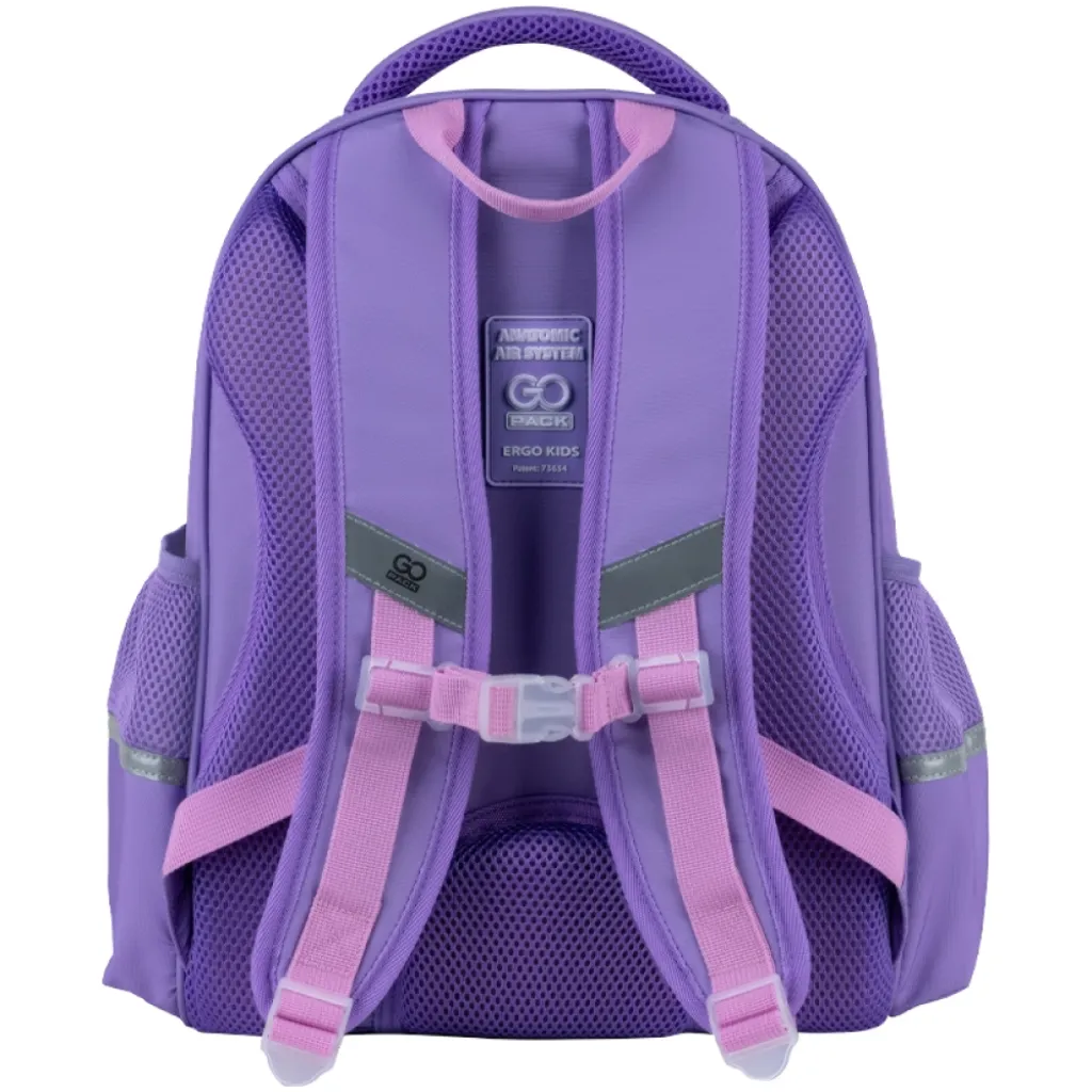 Ортопедический рюкзак полукаркасный GoPack Education Yummy 165M, фиолетовый