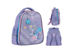 Ортопедичний рюкзак напівкаркасний GoPack Education Cute Pony 165S, фіолетовий Ортопедичний рюкзак напівкаркасний GoPack Education Cute Pony 165S, фіолетовий