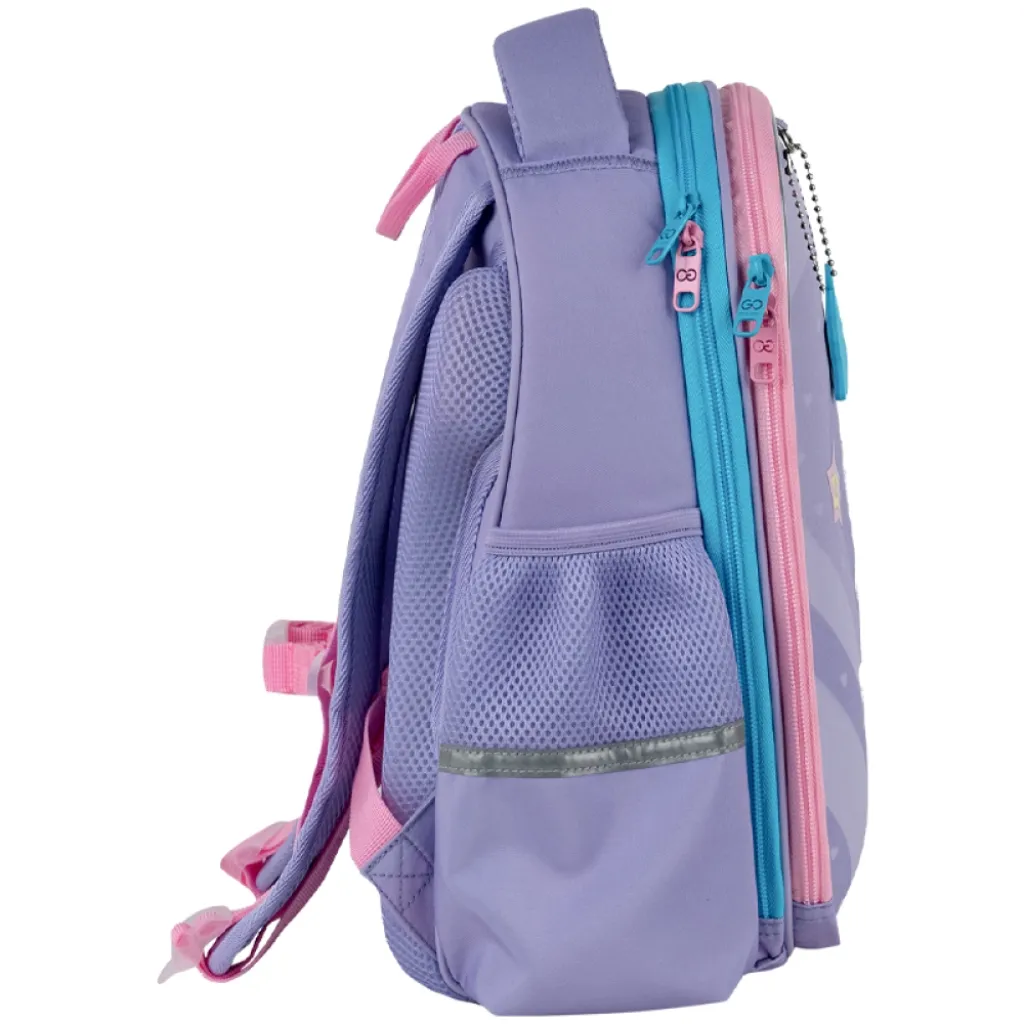 Ортопедический рюкзак полукаркасный GoPack Education Cute Pony 165S, фиолетовый Ортопедический рюкзак полукаркасный GoPack Education Cute Pony 165S, фиолетовый