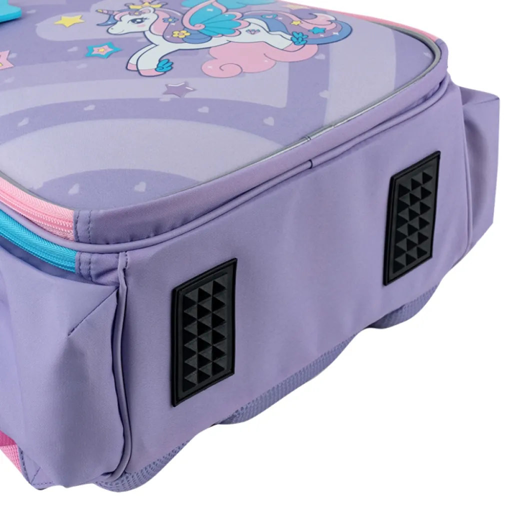 Ортопедический рюкзак полукаркасный GoPack Education Cute Pony 165S, фиолетовый Ортопедический рюкзак полукаркасный GoPack Education Cute Pony 165S, фиолетовый