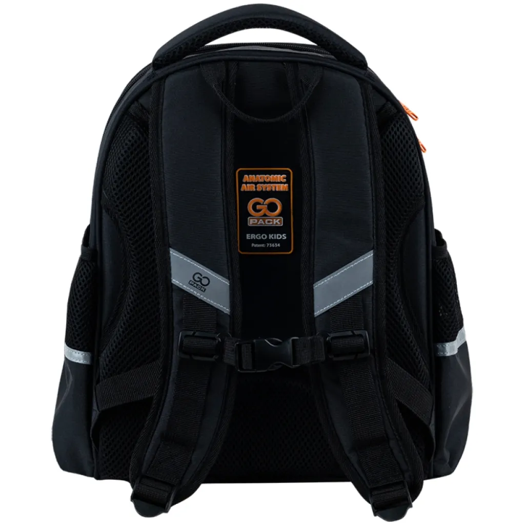 Ортопедический рюкзак полукаркасный GoPack Education It's a Goal Time 165S, черный Ортопедический рюкзак полукаркасный GoPack Education It's a Goal Time 165S, черный