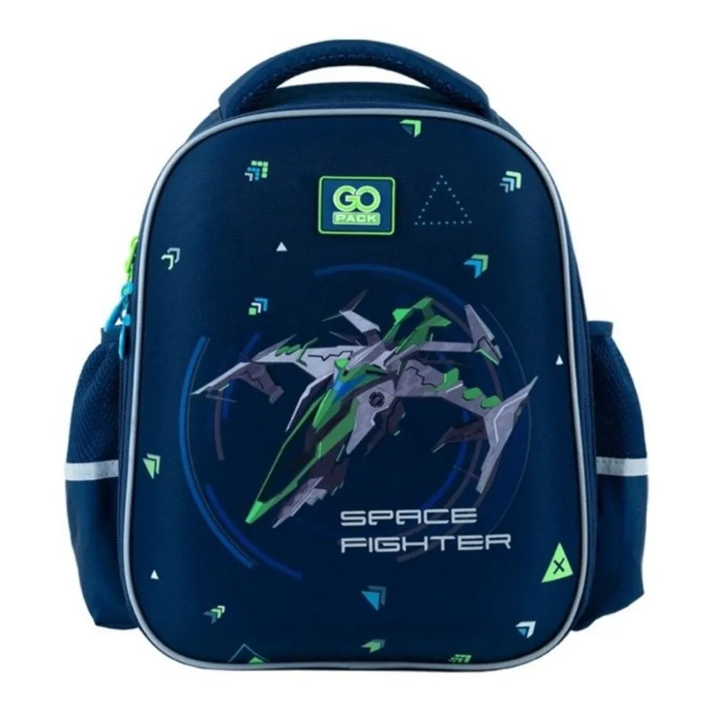 Ортопедичний рюкзак напівкаркасний GoPack Education In Space 165S, синій Ортопедичний рюкзак напівкаркасний GoPack Education In Space 165S, синій