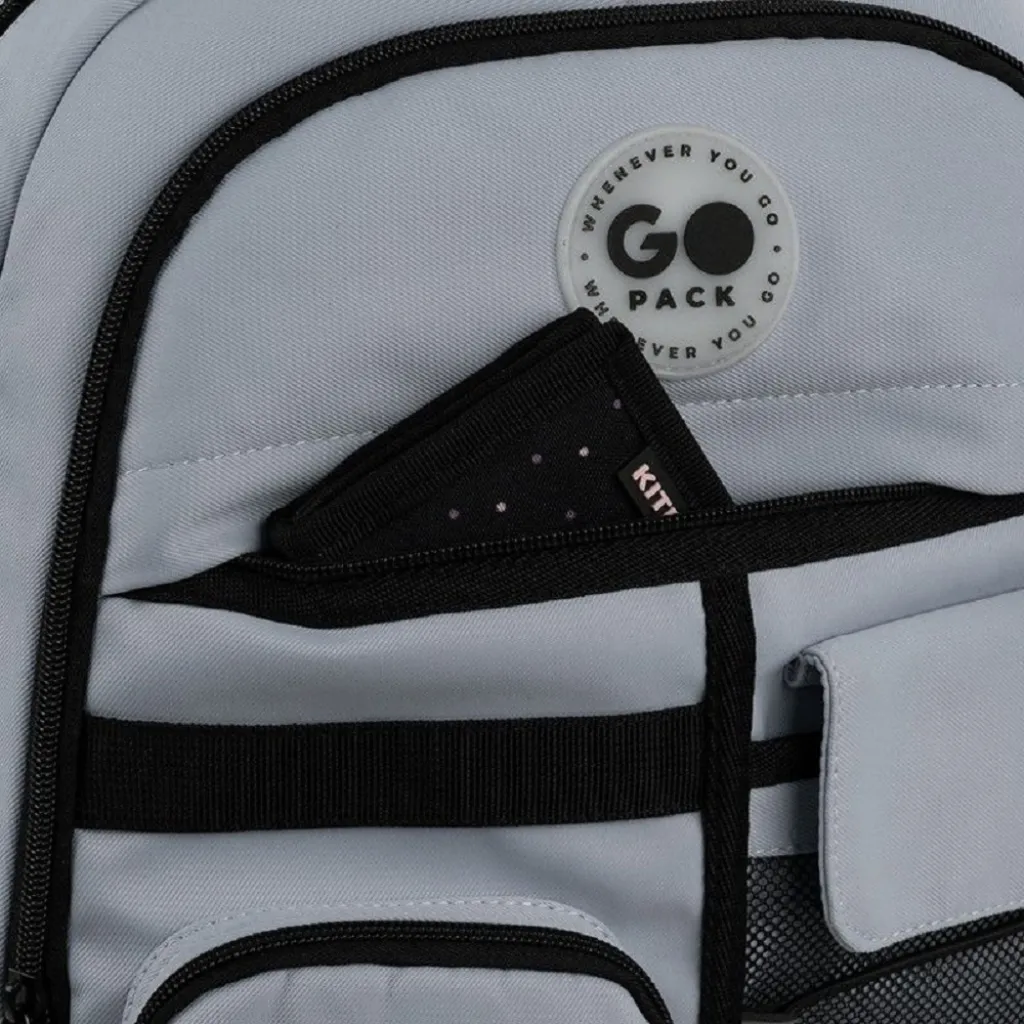 Рюкзак для підлітка GoPack Education Teens GO26-184L-2, сірий Рюкзак для підлітка GoPack Education Teens GO26-184L-2, сірий