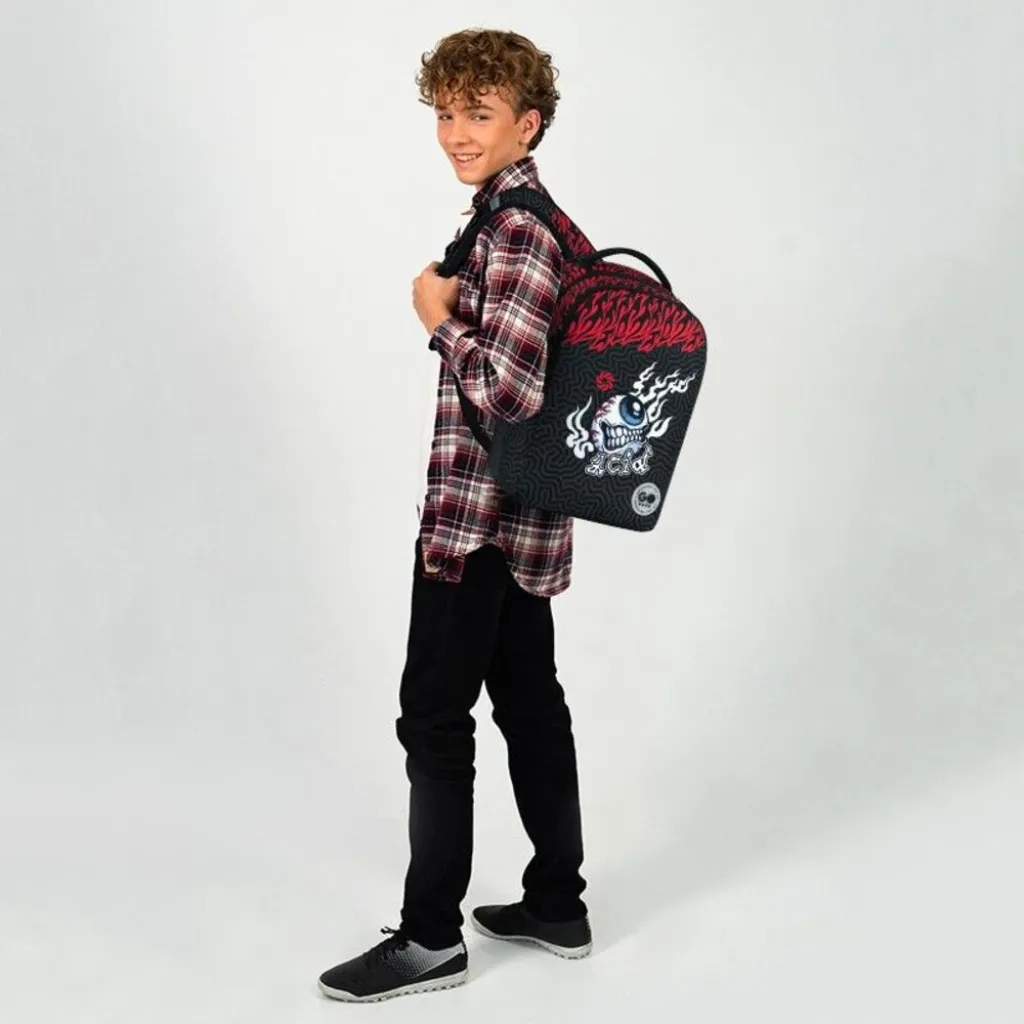 Городской рюкзак для подростка для мальчиков GoPack Teens GO26-135M-4, черный