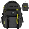 Ортопедический рюкзак школьный Kite Education 1022 Free Style, черный - Фото№4