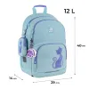 Ортопедичний рюкзак шкільний Kite Education 585 Catsline, блакитний - Фото№3