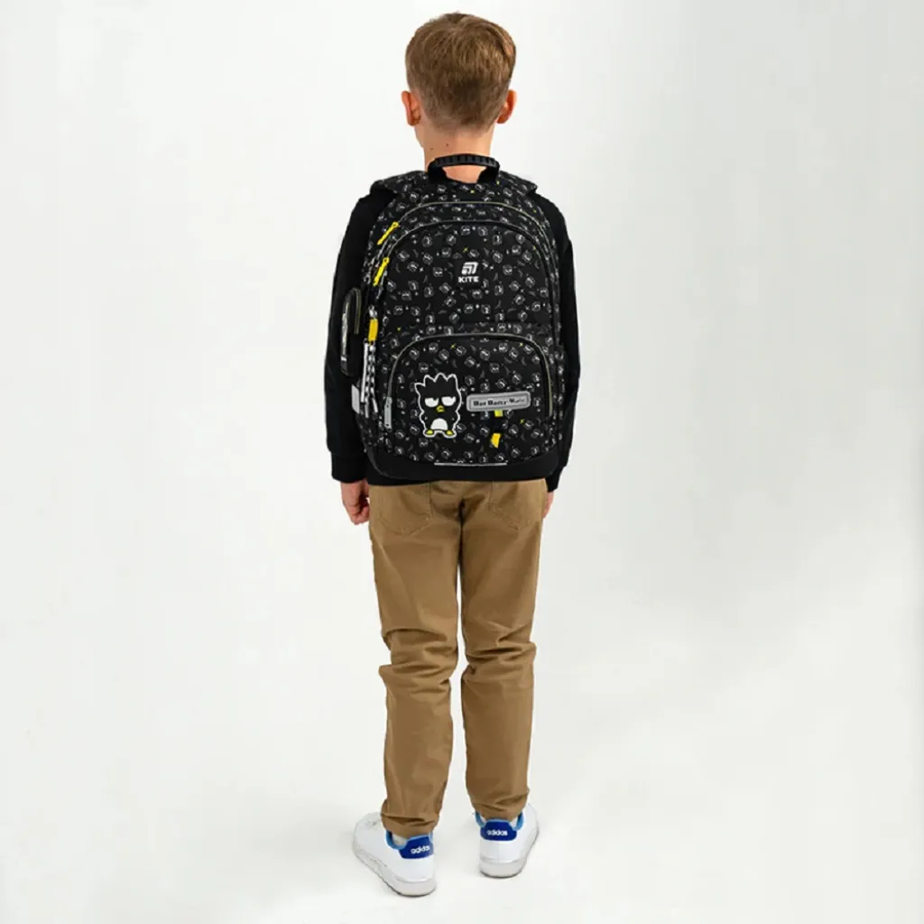 Ортопедичний рюкзак шкільний Kite Education 585 HK-1 Bad Badtz Maru, чорний Ортопедичний рюкзак шкільний Kite Education 585 HK-1 Bad Badtz Maru, чорний