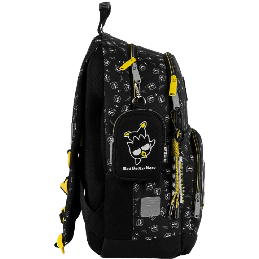 Ортопедичний рюкзак шкільний Kite Education 585 HK-1 Bad Badtz Maru, чорний Ортопедичний рюкзак шкільний Kite Education 585 HK-1 Bad Badtz Maru, чорний