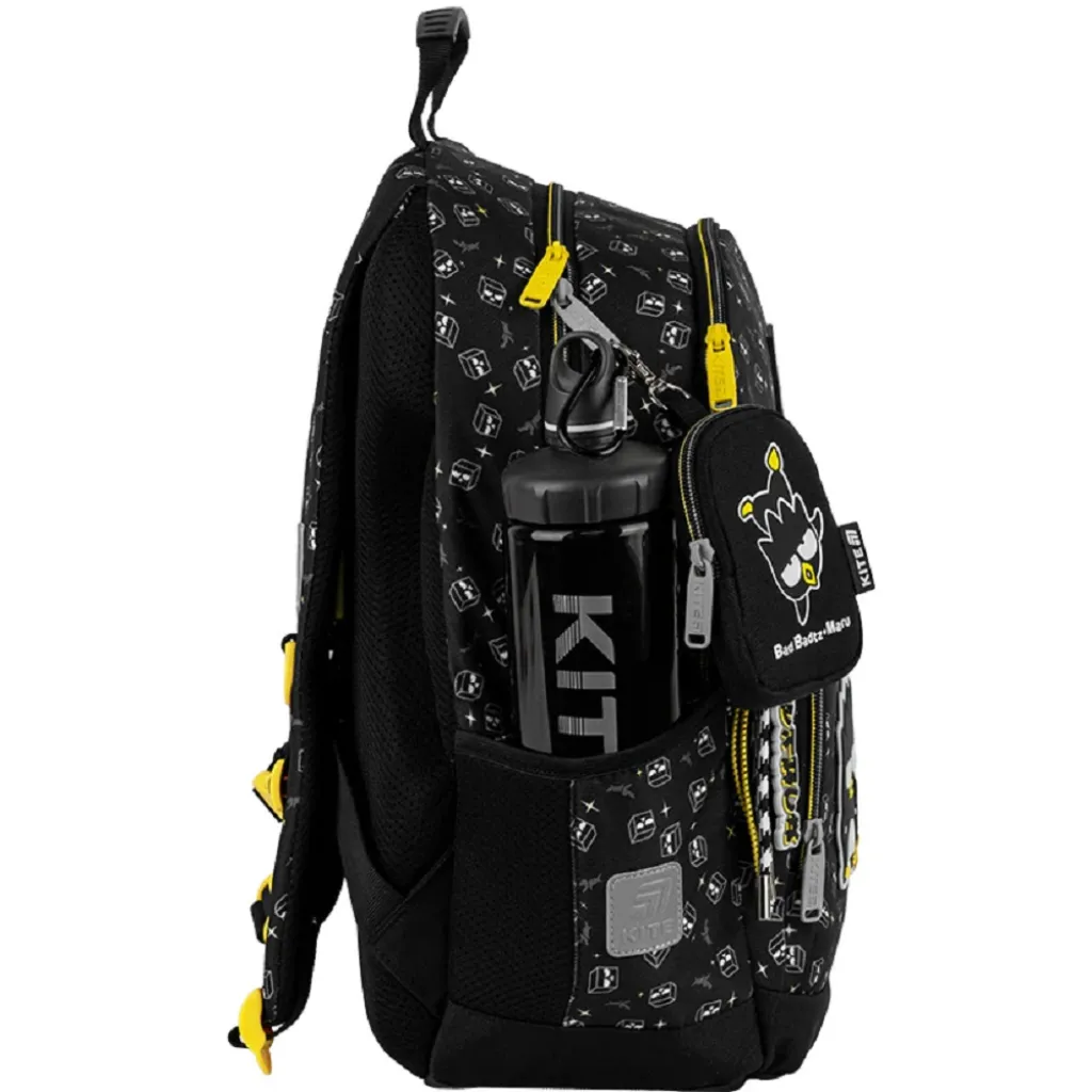 Ортопедичний рюкзак шкільний Kite Education 585 HK-1 Bad Badtz Maru, чорний Ортопедичний рюкзак шкільний Kite Education 585 HK-1 Bad Badtz Maru, чорний