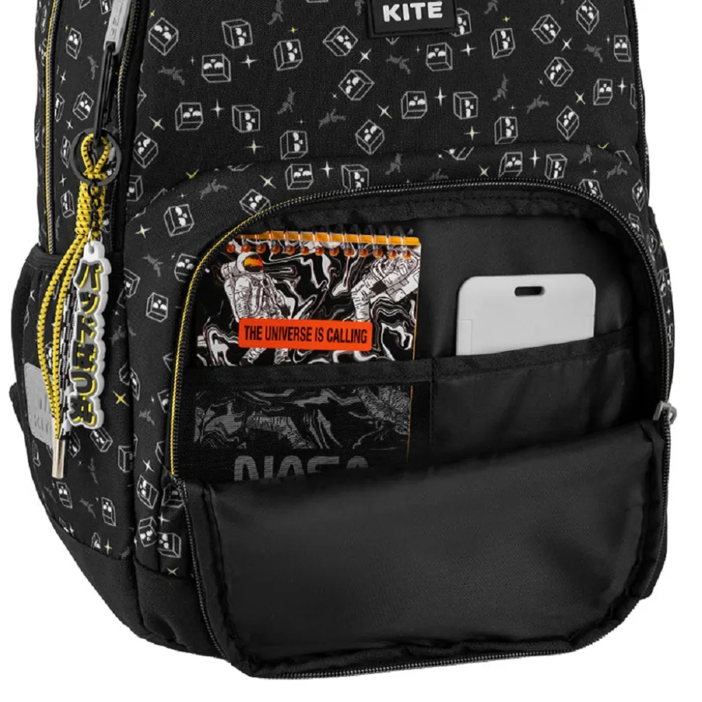 Ортопедичний рюкзак шкільний Kite Education 585 HK-1 Bad Badtz Maru, чорний Ортопедичний рюкзак шкільний Kite Education 585 HK-1 Bad Badtz Maru, чорний