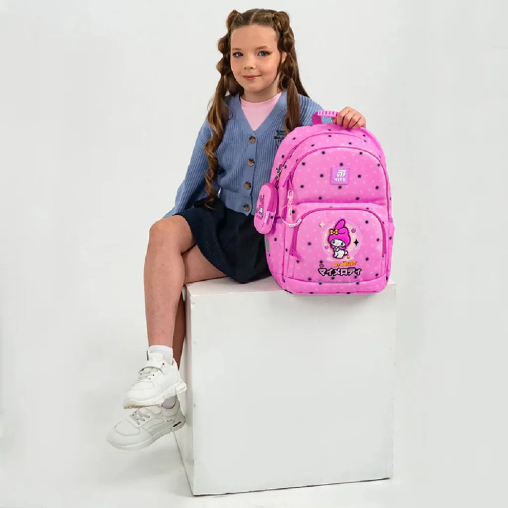 Ортопедичний рюкзак шкільний Kite Education 585 HK-2 My Melody, рожевий