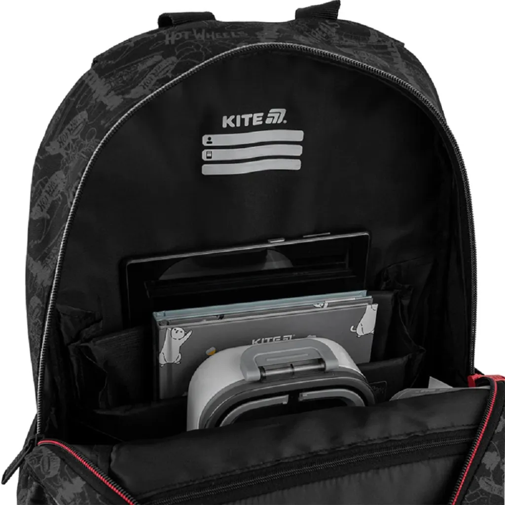Ортопедичний рюкзак шкільний Kite Education 585 HW Wheels Skate, чорний Ортопедичний рюкзак шкільний Kite Education 585 HW Wheels Skate, чорний