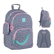Ортопедичний рюкзак шкільний Kite Education Kawaii Stars 585M-2, сірий Ортопедичний рюкзак шкільний Kite Education Kawaii Stars 585M-2, сірий