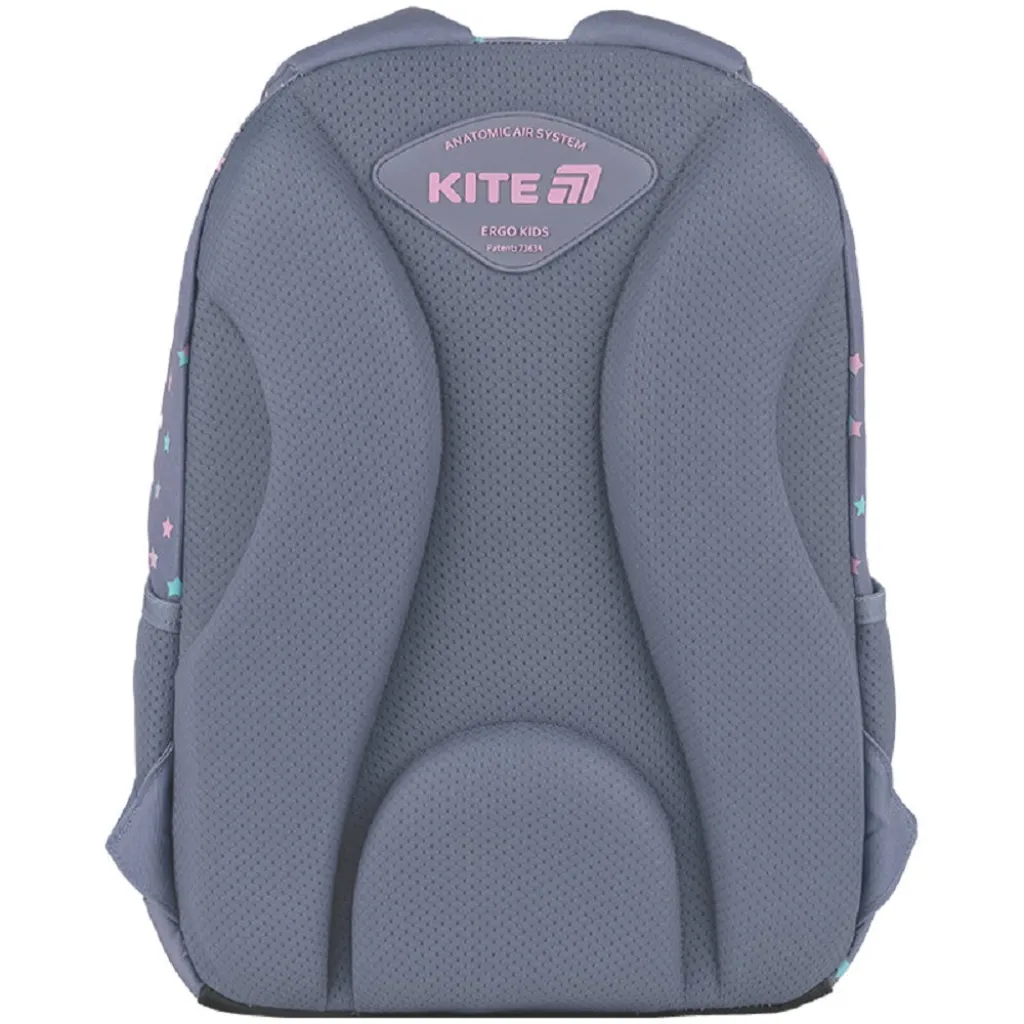 Ортопедичний рюкзак шкільний Kite Education Kawaii Stars 585M-2, сірий Ортопедичний рюкзак шкільний Kite Education Kawaii Stars 585M-2, сірий