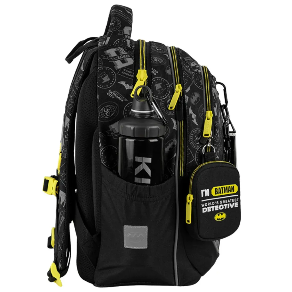 Ортопедичний рюкзак Kite Education DC Batman DC25-700M, чорний Ортопедичний рюкзак Kite Education DC Batman DC25-700M, чорний