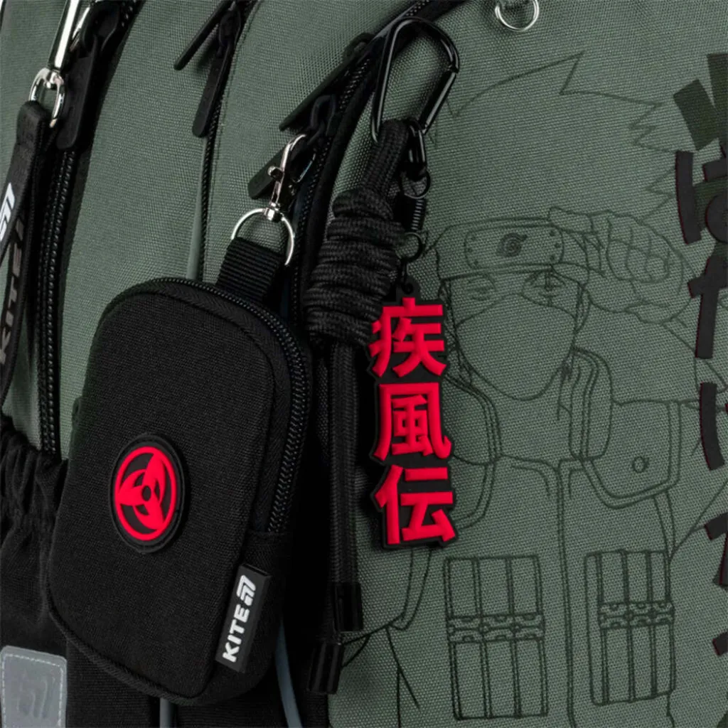 Ортопедический рюкзак Kite Education Naruto Shippuden NR25-700M, хаки Ортопедический рюкзак Kite Education Naruto Shippuden NR25-700M, хаки