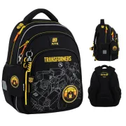 Ортопедичний рюкзак Kite Education Transformers Generations TF25-763S, чорний