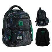 Ортопедичний рюкзак шкільний Kite Education Beast Mode K25-773M-3, чорно-синій Ортопедичний рюкзак шкільний Kite Education Beast Mode K25-773M-3, чорно-синій