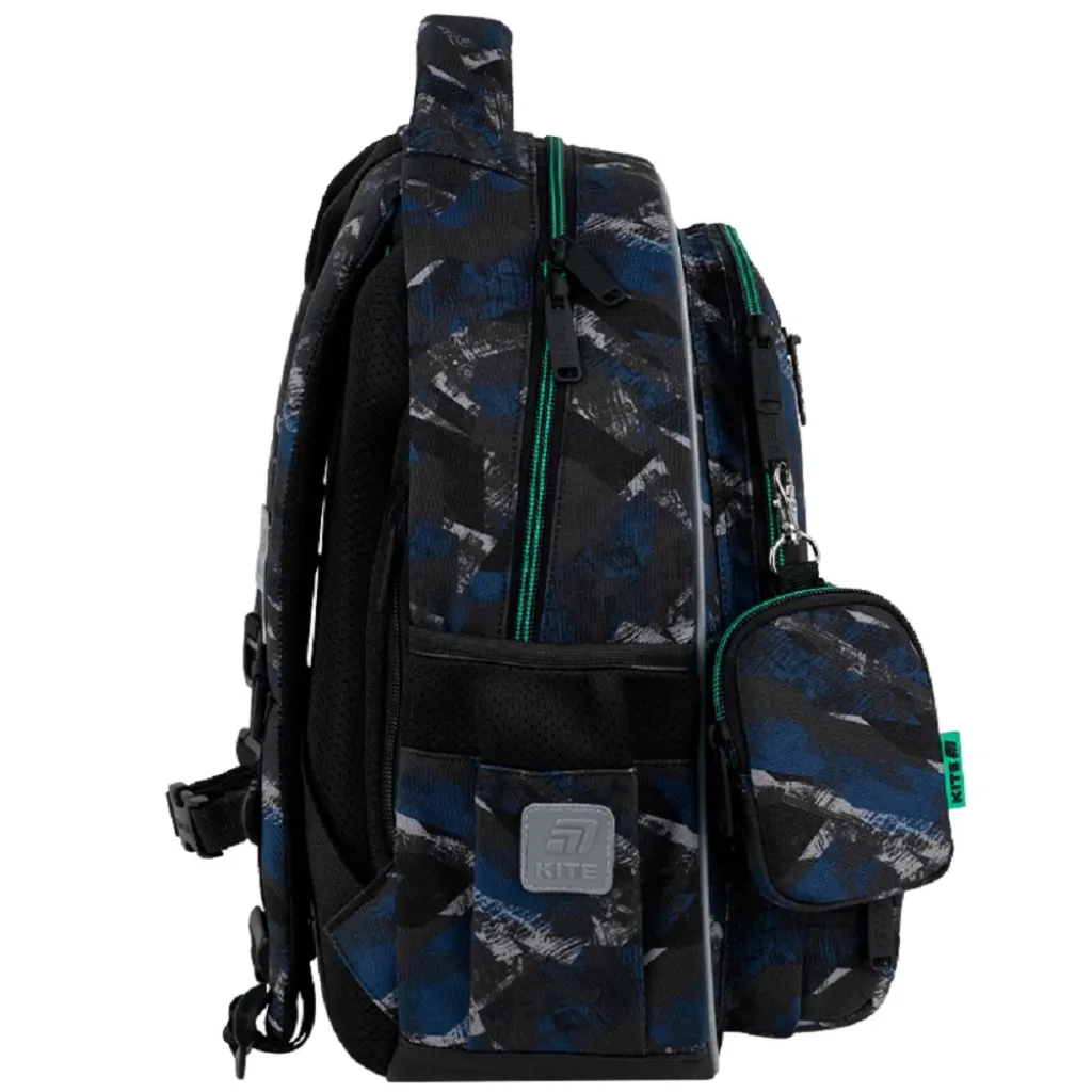 Ортопедичний рюкзак шкільний Kite Education Beast Mode K25-773M-3, чорно-синій Ортопедичний рюкзак шкільний Kite Education Beast Mode K25-773M-3, чорно-синій