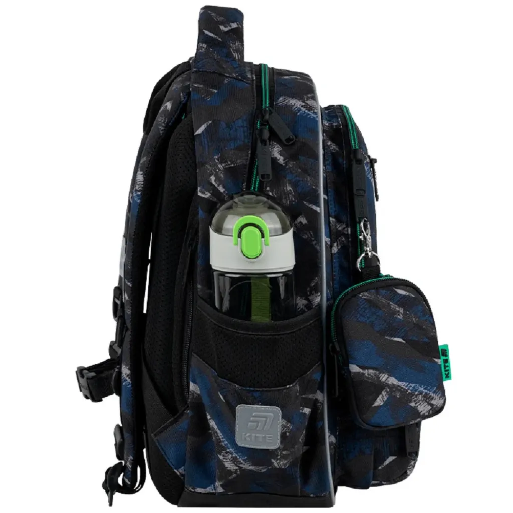 Ортопедичний рюкзак шкільний Kite Education Beast Mode K25-773M-3, чорно-синій Ортопедичний рюкзак шкільний Kite Education Beast Mode K25-773M-3, чорно-синій