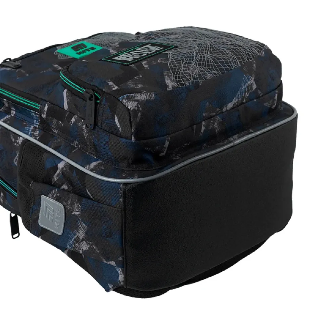 Ортопедичний рюкзак шкільний Kite Education Beast Mode K25-773M-3, чорно-синій Ортопедичний рюкзак шкільний Kite Education Beast Mode K25-773M-3, чорно-синій