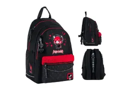 Ортопедичний рюкзак шкільний Kite Education teens Aggretsuko AR25-2575M, чорний Ортопедичний рюкзак шкільний Kite Education teens Aggretsuko AR25-2575M, чорний