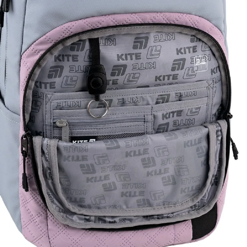 Ортопедичний рюкзак шкільний Kite Education teens K25-2578L-2, сірий Ортопедичний рюкзак шкільний Kite Education teens K25-2578L-2, сірий