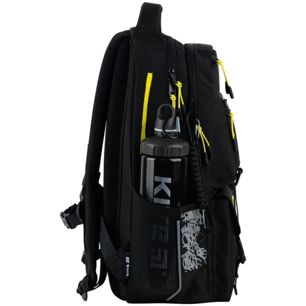 Ортопедичний рюкзак Kite Education teens DC Batman DC25-2587M, чорний Ортопедичний рюкзак Kite Education teens DC Batman DC25-2587M, чорний