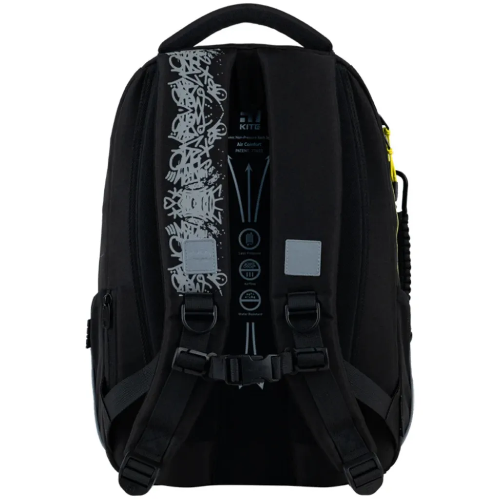Ортопедичний рюкзак Kite Education teens DC Batman DC25-2587M, чорний Ортопедичний рюкзак Kite Education teens DC Batman DC25-2587M, чорний