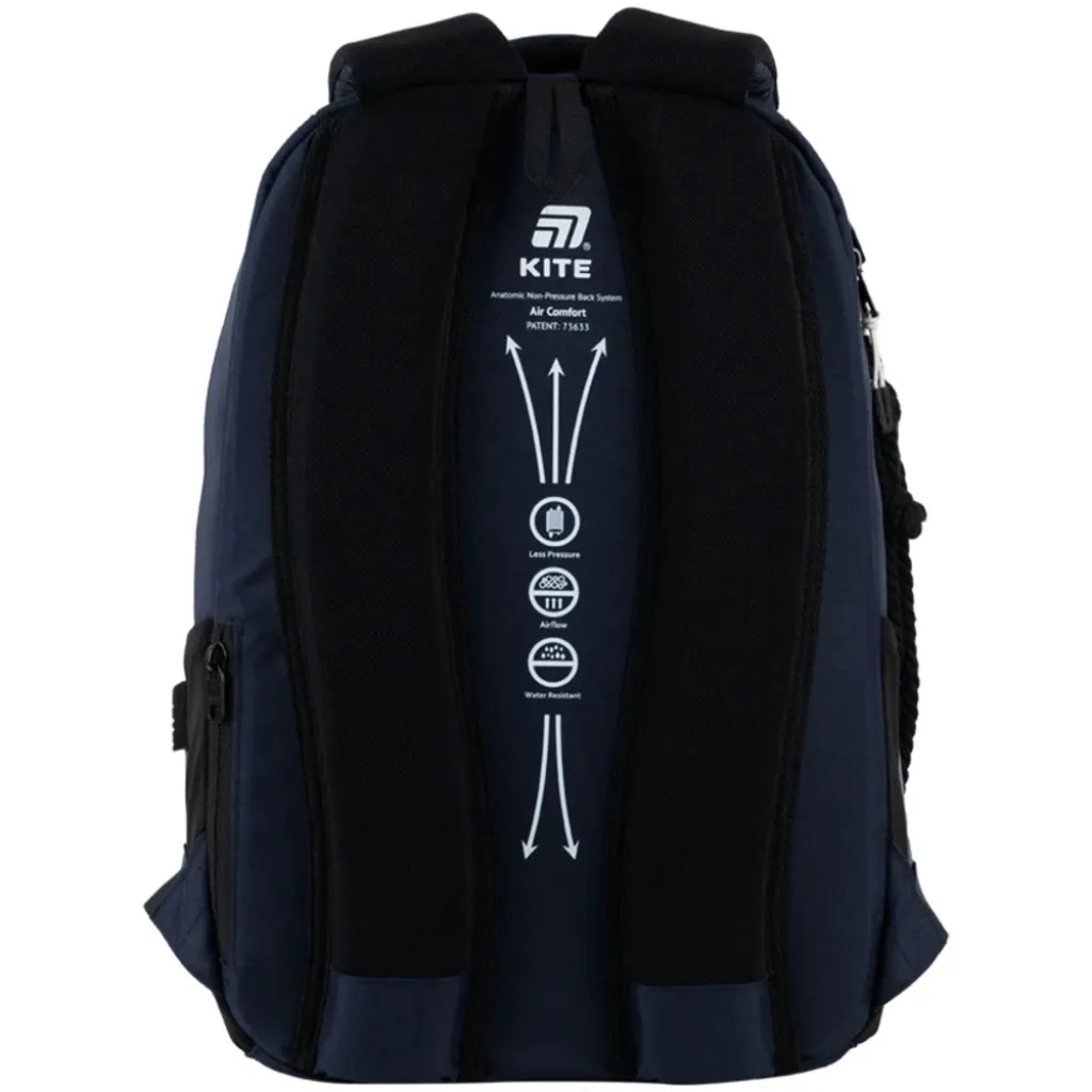 Ортопедичний рюкзак Kite Education teens K25-2587M-2, синій Ортопедичний рюкзак Kite Education teens K25-2587M-2, синій