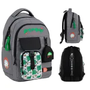 Ортопедичний рюкзак Kite Education teens Rick & Morty RM25-2597L, сірий