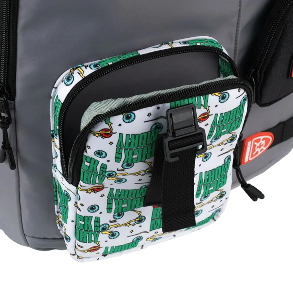 Ортопедичний рюкзак Kite Education teens Rick & Morty RM25-2597L, сірий Ортопедичний рюкзак Kite Education teens Rick & Morty RM25-2597L, сірий