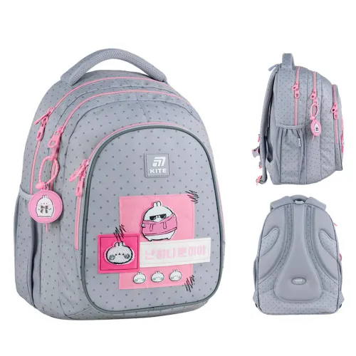Ортопедичний рюкзак Kite Education Molang ML25-8001L, сірий - Фото№1 Ортопедичний рюкзак Kite Education Molang ML25-8001L, сірий - Фото№1