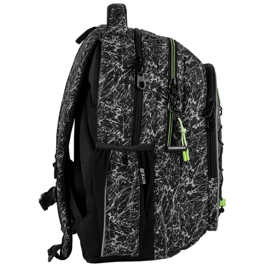 Ортопедичний рюкзак Kite Education teens K25-8001L-1, чорний Ортопедичний рюкзак Kite Education teens K25-8001L-1, чорний