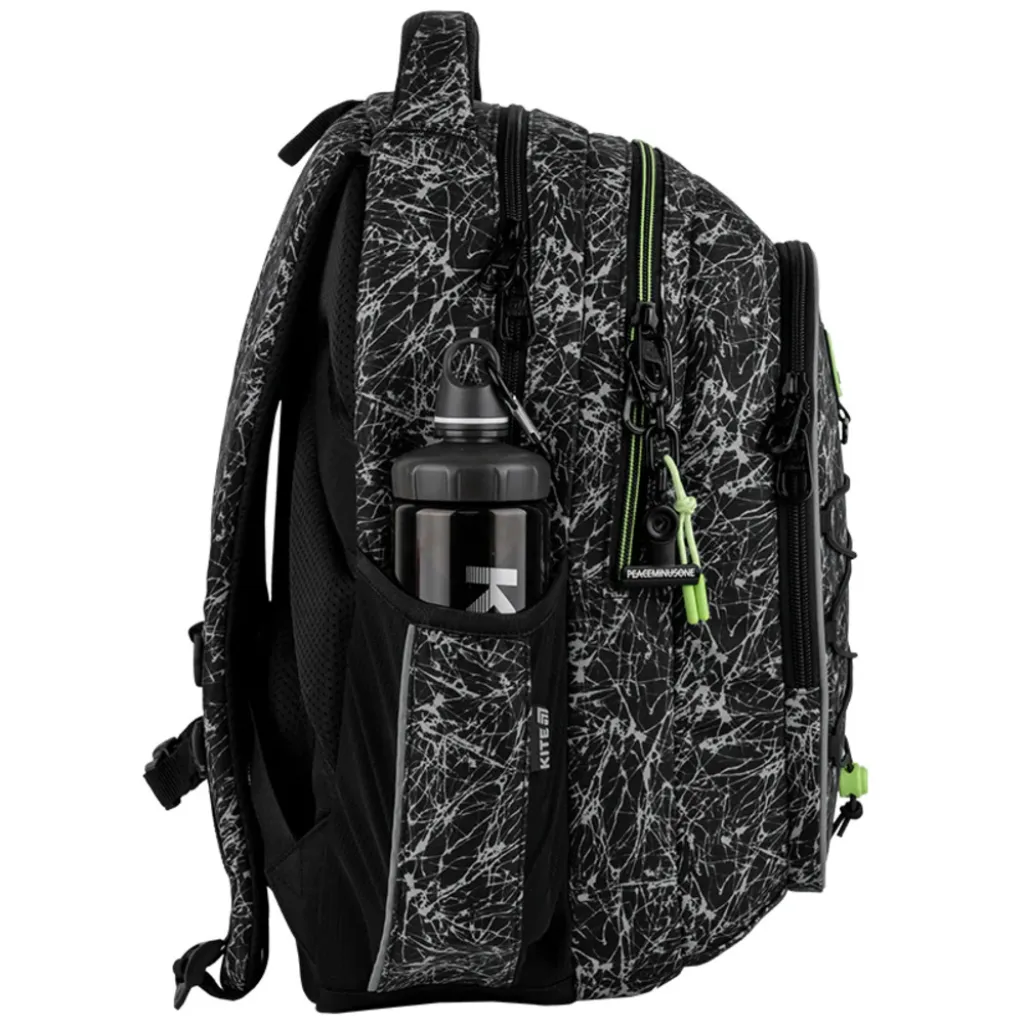 Ортопедичний рюкзак Kite Education teens K25-8001L-1, чорний Ортопедичний рюкзак Kite Education teens K25-8001L-1, чорний