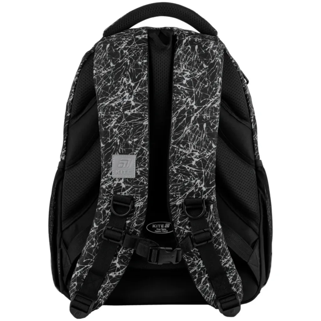 Ортопедичний рюкзак Kite Education teens K25-8001L-1, чорний Ортопедичний рюкзак Kite Education teens K25-8001L-1, чорний