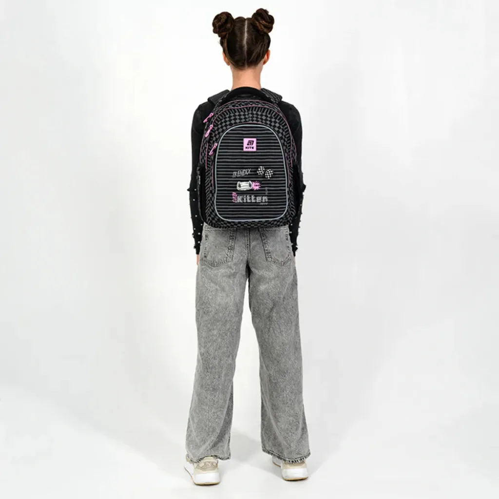 Ортопедичний рюкзак Kite Education teens K25-8001L-2, сірий Ортопедичний рюкзак Kite Education teens K25-8001L-2, сірий