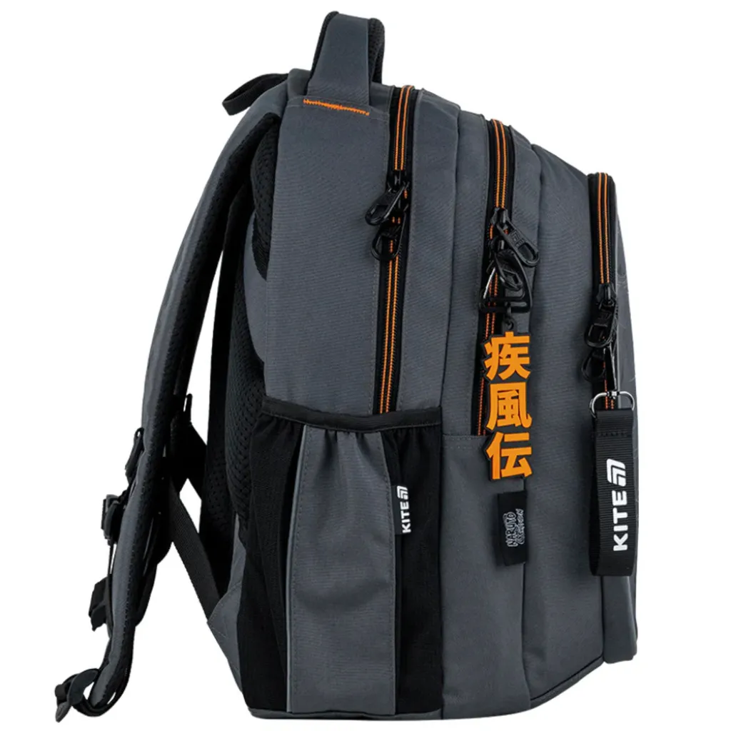 Ортопедичний рюкзак Kite Education teens Naruto Shippuden NR25-8001M, сірий Ортопедичний рюкзак Kite Education teens Naruto Shippuden NR25-8001M, сірий