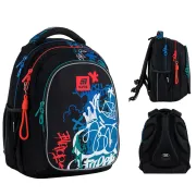 Ортопедичний рюкзак Kite Education teens K25-8001M-1, чорний
