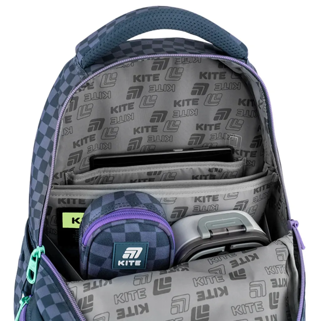 Ортопедичний рюкзак Kite Education teens K25-8001M-3, синій Ортопедичний рюкзак Kite Education teens K25-8001M-3, синій