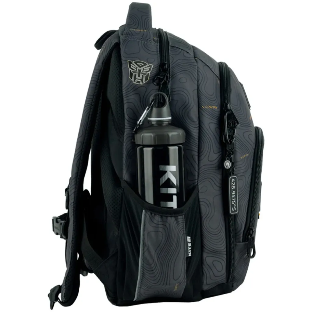 Ортопедичний рюкзак Kite Education teens Transformers TF25-905M, сірий Ортопедичний рюкзак Kite Education teens Transformers TF25-905M, сірий