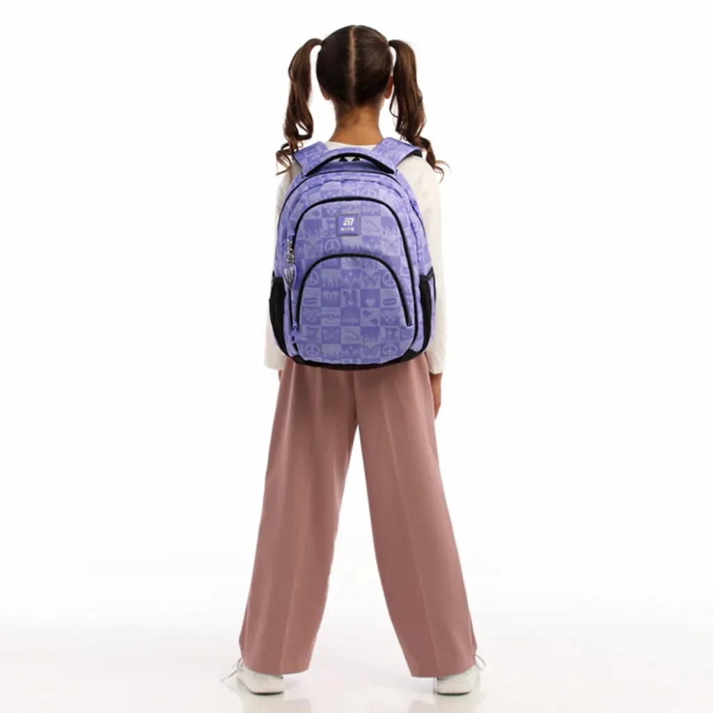 Ортопедичний рюкзак Kite Education teens K25-905M-3, бузковий Ортопедичний рюкзак Kite Education teens K25-905M-3, бузковий