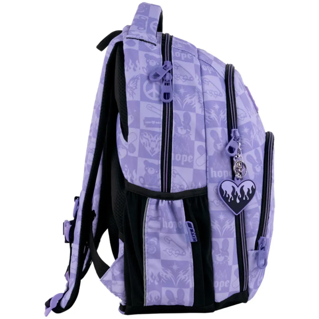 Ортопедичний рюкзак Kite Education teens K25-905M-3, бузковий Ортопедичний рюкзак Kite Education teens K25-905M-3, бузковий