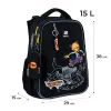 Ортопедичний рюкзак каркасний Kite Education Hot Wheels Skate HW25-531M, чорний - Фото№3